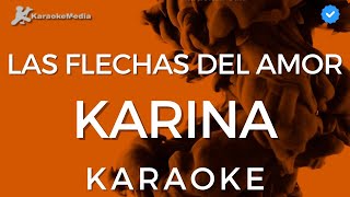 Karina - Las flechas del amor (Karaoke) [Instrumental y letra]