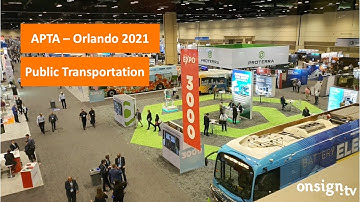 OnSign TV   APTA   2021 - Public Transportation Signage