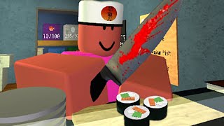 Roblox sushi shop simulator...