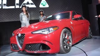 2017 Alfa Romeo Giulia Quadrifoglio - 2015 L.A. Auto Show