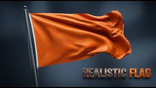 Realistic Flag Animation in Blender (60 Seconds!)