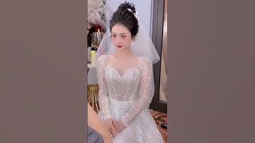 Kiểu tóc búi cao ứng dụng cho cô dâu