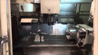 OKUMA CADET V4020 4-AXIS CNC VERTICAL MACHINING CENTER
