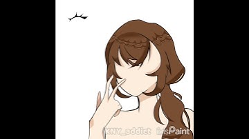 Another speed paint cuz im too lazy to edit. #shorts #art #cute #ibispaintx #speedpaint #trending