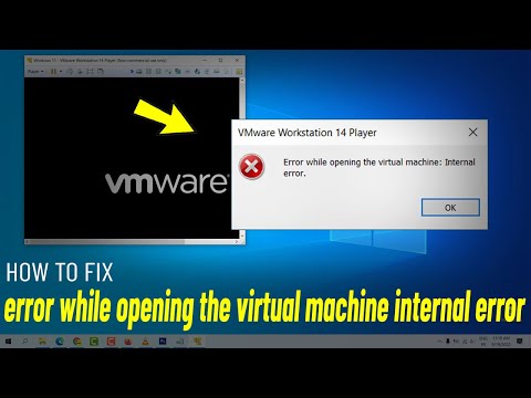 Fix VMware error