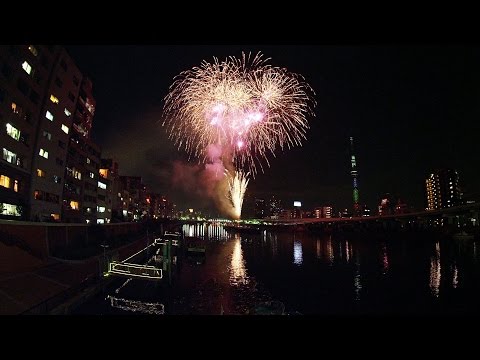 [ 4K Ultra HD ] 隅田川花火大会 2015 Tokyo Sumida River Fireworks Festival (Shot on RED EPIC)