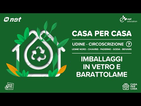 Net - CASA PER CASA - Udine Zona 7 - Imballaggi in vetro e barattolame