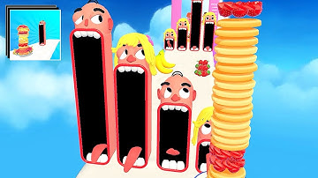 PANCAKE RUN 🍇🍓🍌 Game All Levels Android,iOS Walkthrough NEW UPDATE GamePlay Level 1-30 BobsyBoy