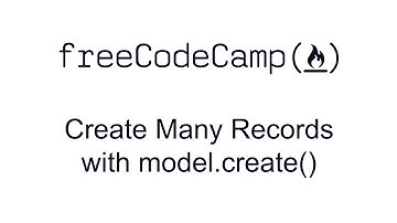 Create Many Records with Model.create() - MongoDB and Mongoose - Free Code Camp