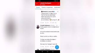 TODO LO QUE PÚBLICO LIZBETH RODRÍGUEZ EN SU TWITTER CONTRA KEVIN PANINI Y JD PANTOJA