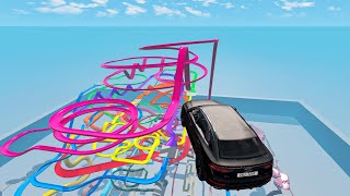 🔴 Car Parkour Carkour #1 – BeamNG Drive Ultimate 4K 🔴