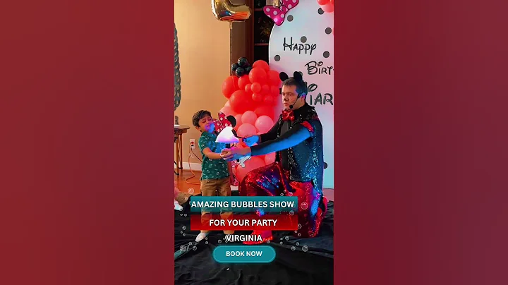 🐭 Bubble Show by Mickey Mouse – Pure Magic for Kids! Richmond Virginia RVA VA Henrico Midlothian