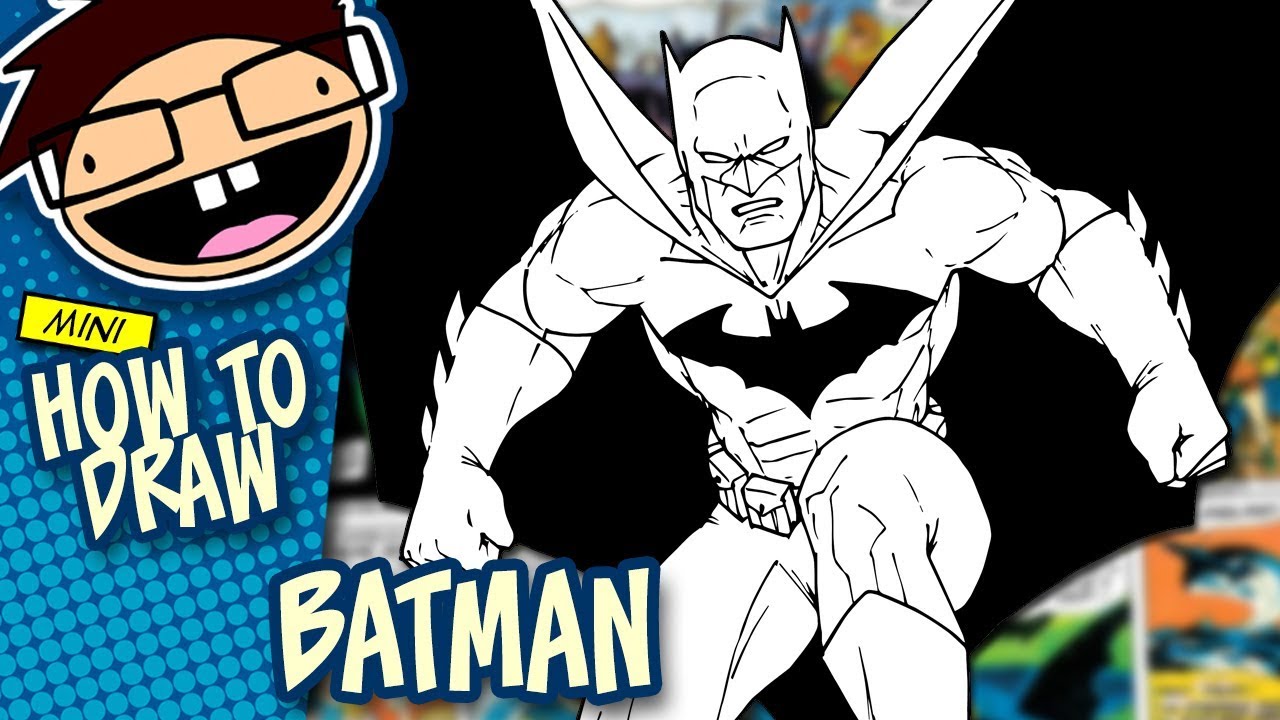 How to Draw Batman Young Justice Video Lesson  YouTube