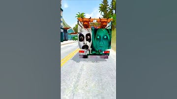 Runaway Ghost Truck Crashes and Overturns!