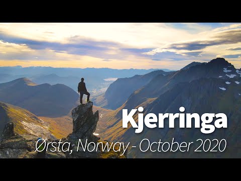 Hiking Kjerringa in Ørsta, Norway 4K