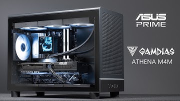 Compact Gaming PC Build | AMD Ryzen 7 9700X + GeForce RTX 5070 + ASUS B850 + GAMDIAS ATHENA M4M