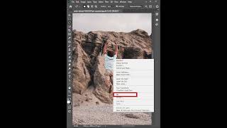 easy way to remove any object in photoshop | #shorts