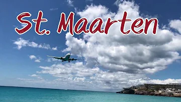 A day in St  Maarten // Royal Caribbean Excursion // Famous Maho Beach