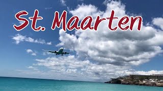 A day in St Maarten // Royal Caribbean Excursion // Famous Maho Beach