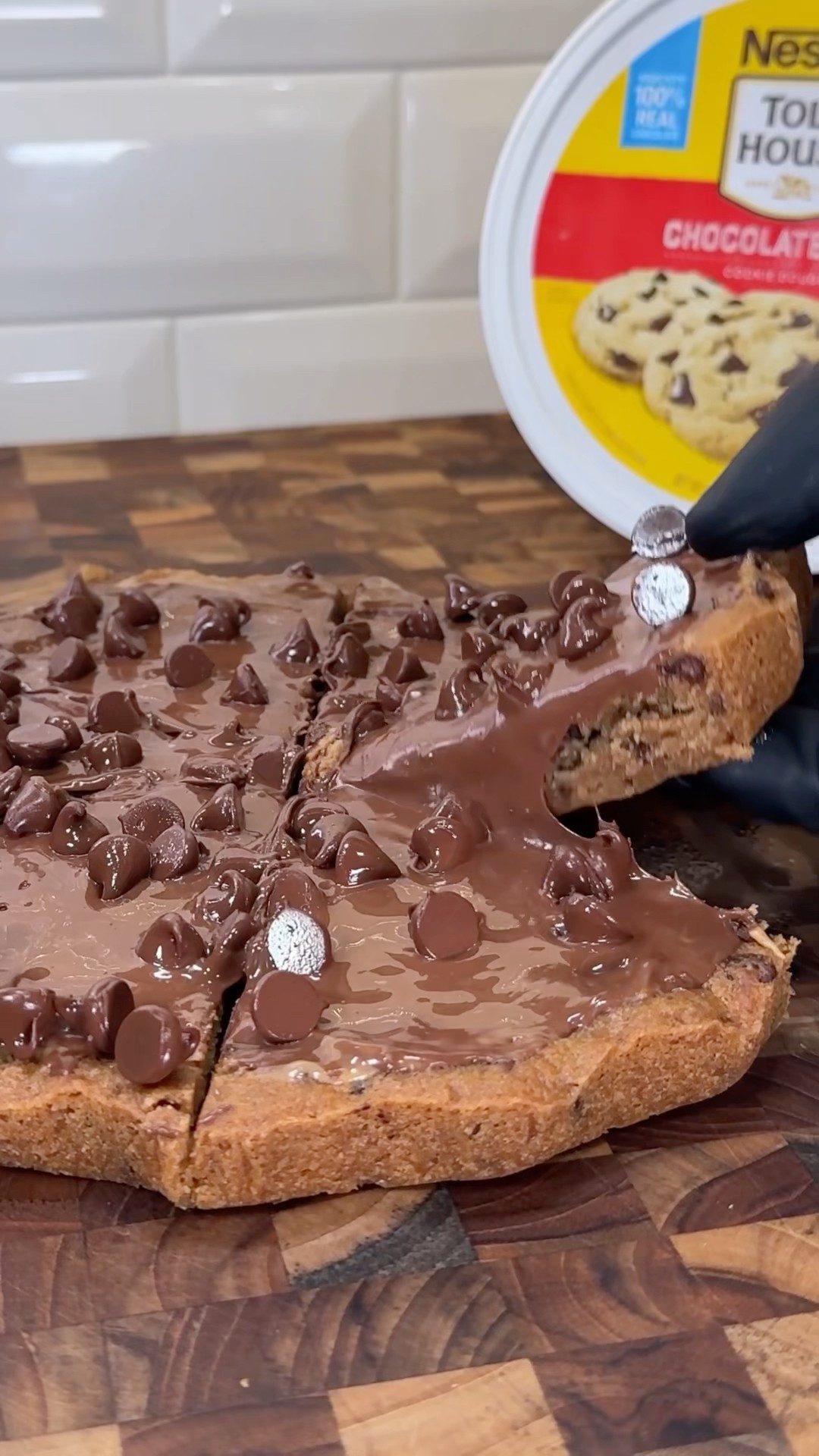 Cookie pizza ? #shorts