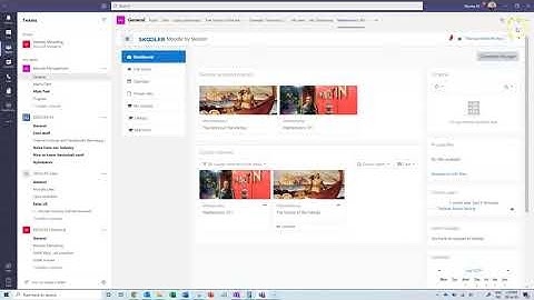Moodle in Teams app by Skooler - quick overview