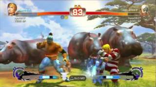 SSF4 Cody (ryu1017) vs El Fuerte (hase0827)