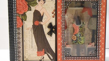 Graphic 45 Couture Shadow Box and Mini Album