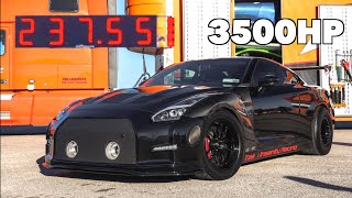 homepage tile video photo for 3500HP GTR Goes 237MPH *NEW World Record*  And Embarrasses UGR Twin Turbo Huracan!