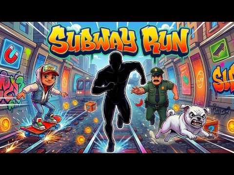 🛹 ULTIMATE SUBWAY SURFERS RUN! 🚇 ESCAPE THE INSPECTOR! 🏃‍♂️ Interactive Parkour & Fitness Game ⚡️