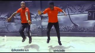 Afrobeat dance by Azonto U.S and Melody