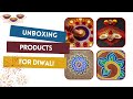 Unboxing & Reviews of Products For Diwali Celebration 🎊