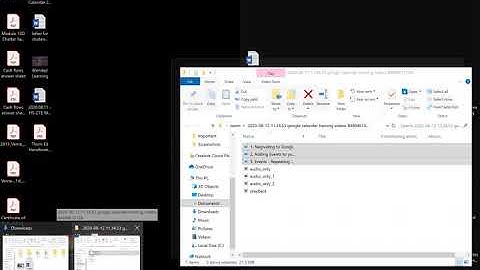 Google Calendar: Event Description Options