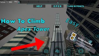 How To Climb Apex Tower | Roblox Parkour
