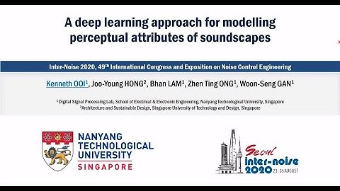 INTER-NOISE 2020: A deep learning approach for modelling perceptual attributes of soundscapes