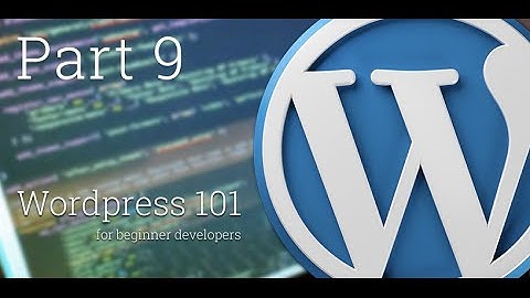 WordPress 101 - Part 9: Edit the query_posts with WP_Query