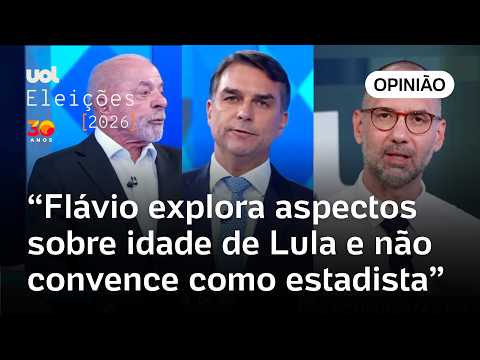 Flávio exploits Lula's age and fails to project a statesman image, says Charleaux