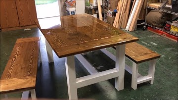 Farmhouse Table Build Part 2
