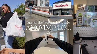 MOVING VLOG: I MOVED IN + FIRST WEEKEND IN THE NEW PLACE + KITCHEN HAUL + HOME GOODS + MORE!