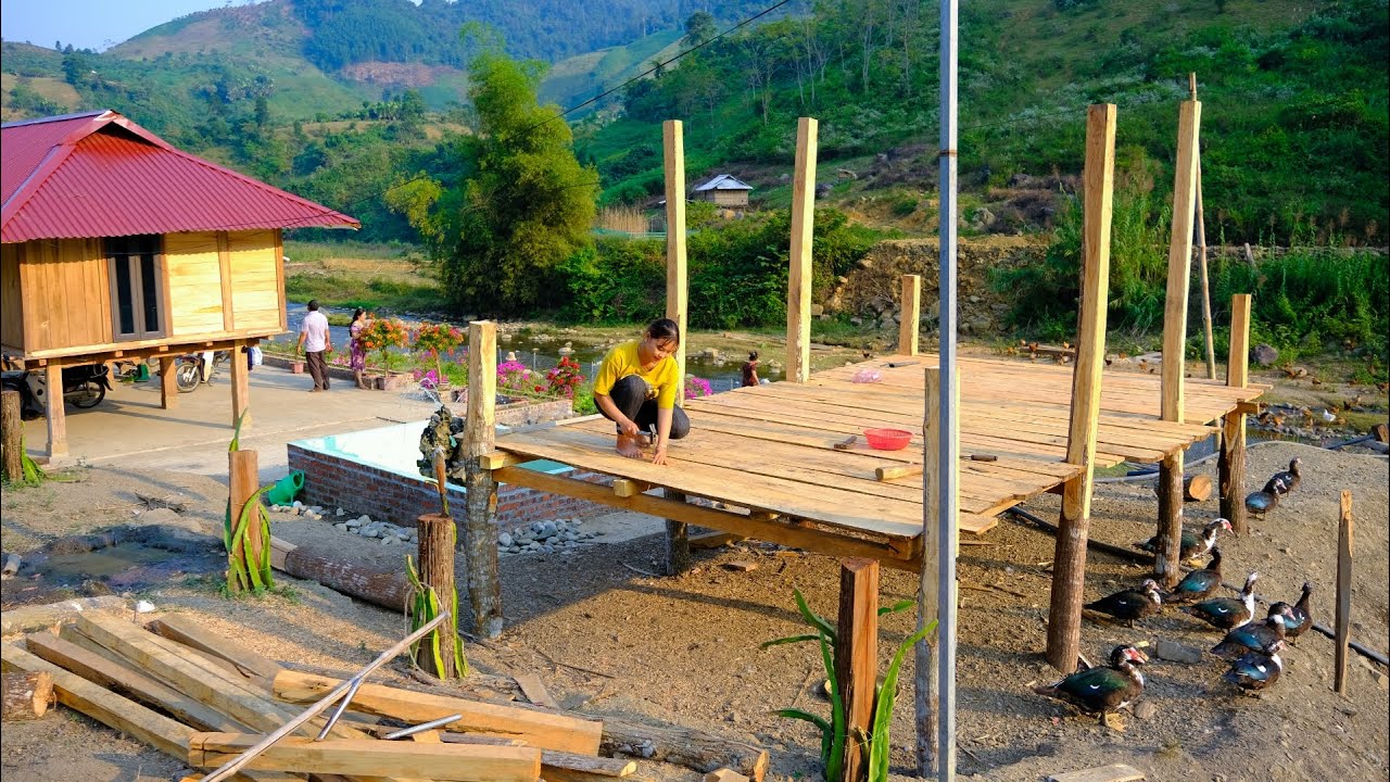 Alone in the Woods: Off-Grid Cabin Camping & Bedroom Renovation