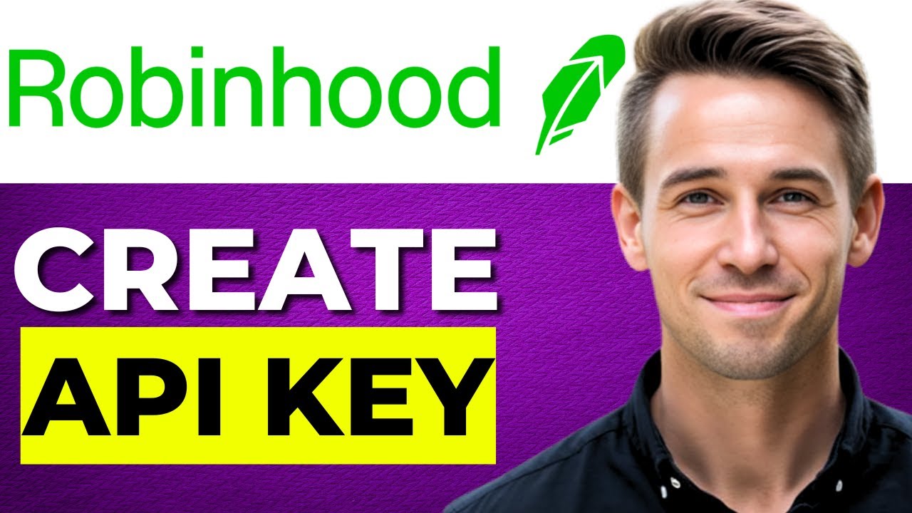 How To Create And Get Robinhood API Key Full Guide (2025 Update) - YouTube