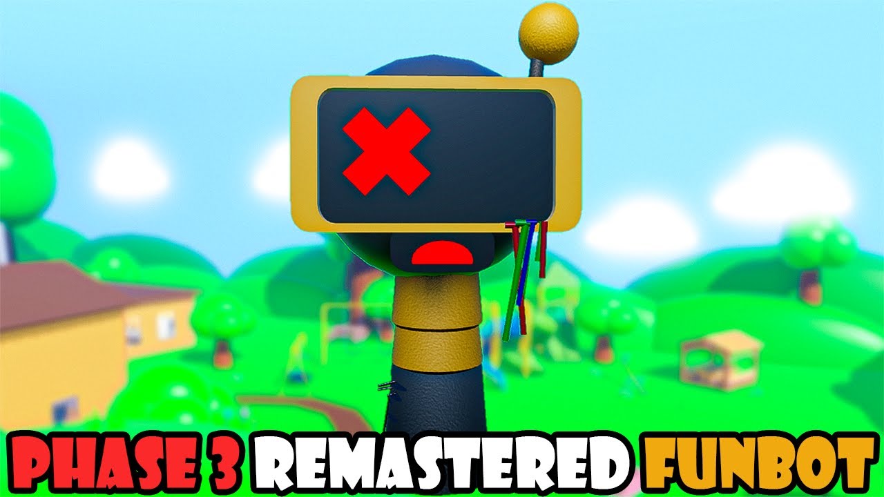 How to get Phase 3 Remastered Funbot Badge Morph in 3D Sprunki RP and Animations (Roblox)