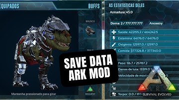 ARK Mobile Save Data Mod Unlimited tame Full tek