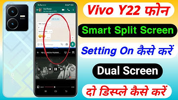Vivo Y22 Split Screen Setting On Kaise Kare ।। How To Enable Split Screen Setting On Vivo Y22