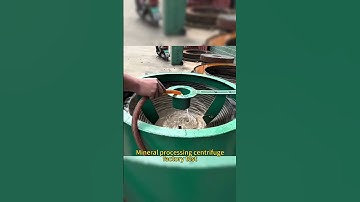 Mineral processing centrifuge factory tes#centrifuge  #goldore  #goldminers  #goldrush #goldrush