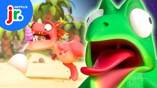 Dinosaur Duels Best Prehistoric Battles Bad Dinosaurs Compilation Netflix Jr