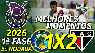 [Cearense '26] 5ª Rodada | Quixadá 1 X 2 Ferroviário | Melhores Momentos | TV ARTILHEIRO