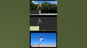 Blender Animation Showreel: The Jump #shorts #animation #meme #shorts