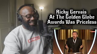 Ricky Gervais Destroyed The WHOLE Industry On At The Golden Globe Awards