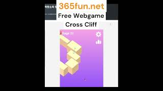 CrossCliff #365fun #games #html5 #gaming #hypercasual #gameplay #webgame #puzzle #flashgame