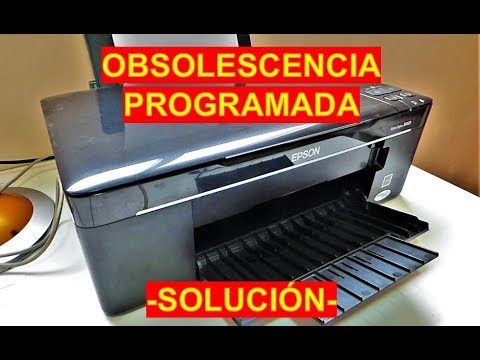 EPSON SX125 Obsolescencia programada. Cómo arreglarlo - YouTube